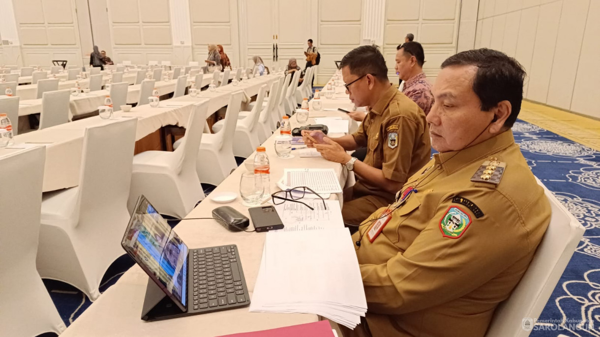 22 Januari 2023 - Zoom Meeting Inflasi Dengan Mendagri Di Jakarta