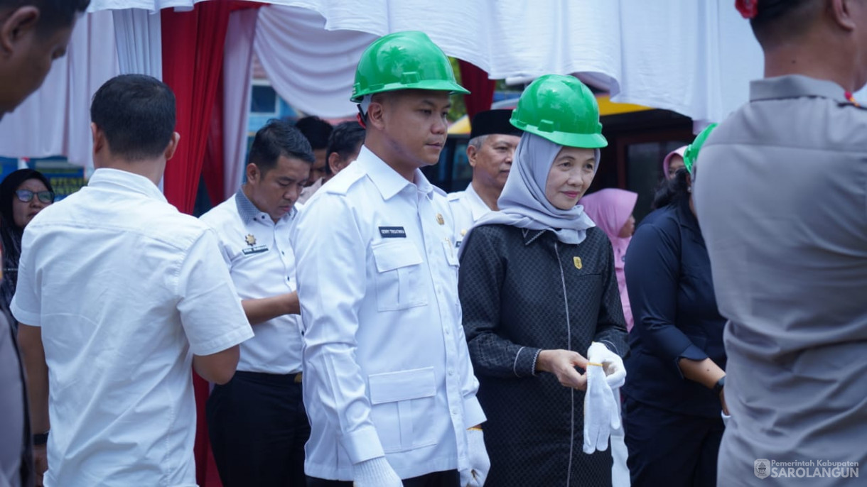 6 Agustus 2025 - Kegiatan Ground Breaking dan Launching Satuan Pelayanan Pemenuhan Gizi Polres Sarolangun SPPG Polres Sarolangun di Bertempat Kantor Camat Singkut