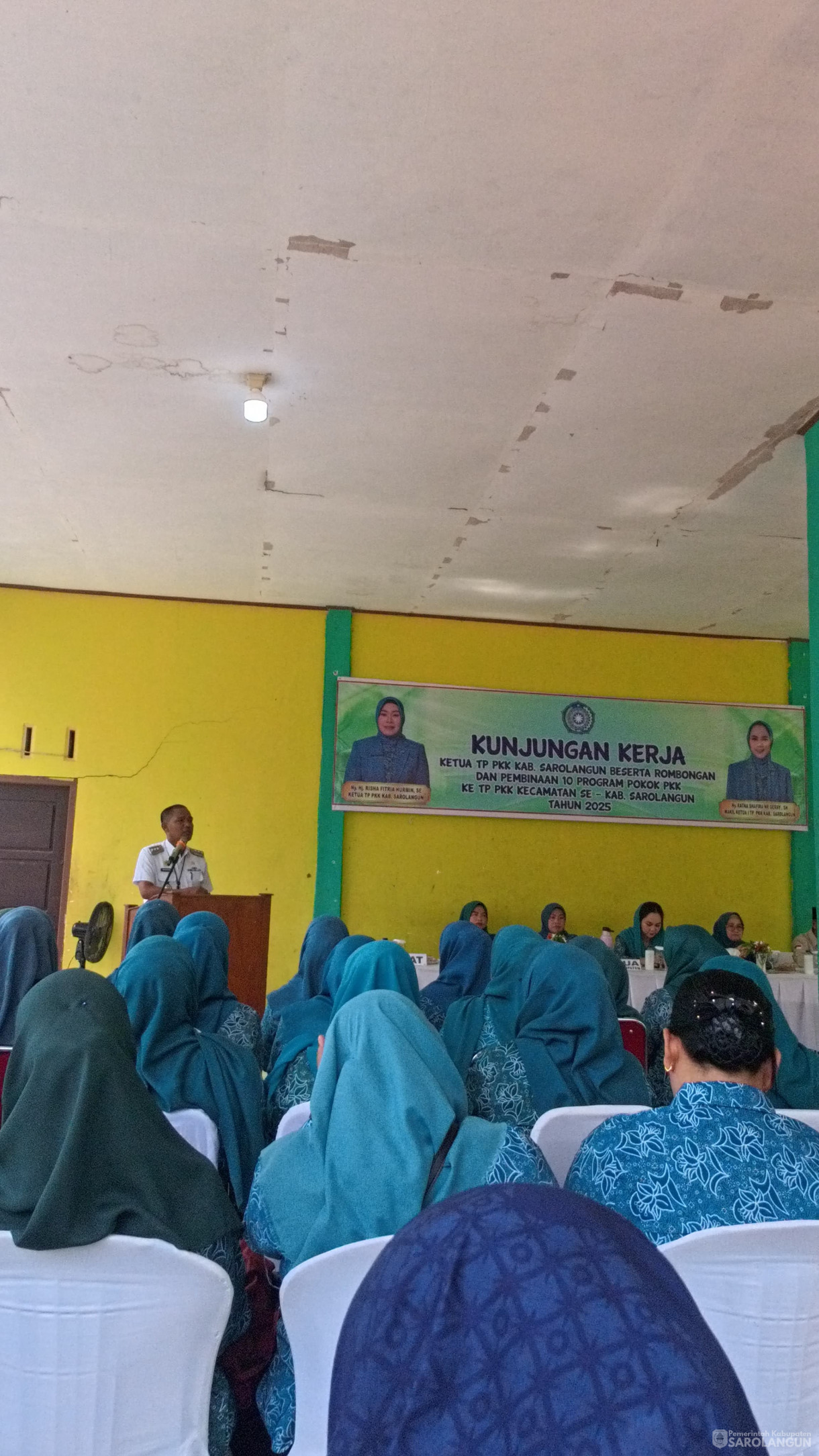 11 Juni 2025 -&nbsp;Kunjungan Ketua TP PKK kabupaten Sarolangun Beserta Rombongan Dalam Rangka Kunjungan Kerja Dan Pembinaan 10 Program Pokok PKK Kecamatan Air Hitam