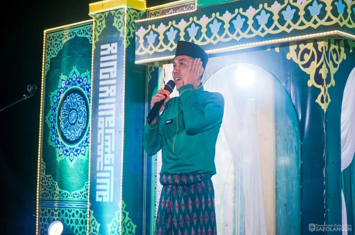 15 Juni 2026 Bupati Sarolangun membuka MTQ Tingkat Kecamatan Pauh di Desa Sepintun