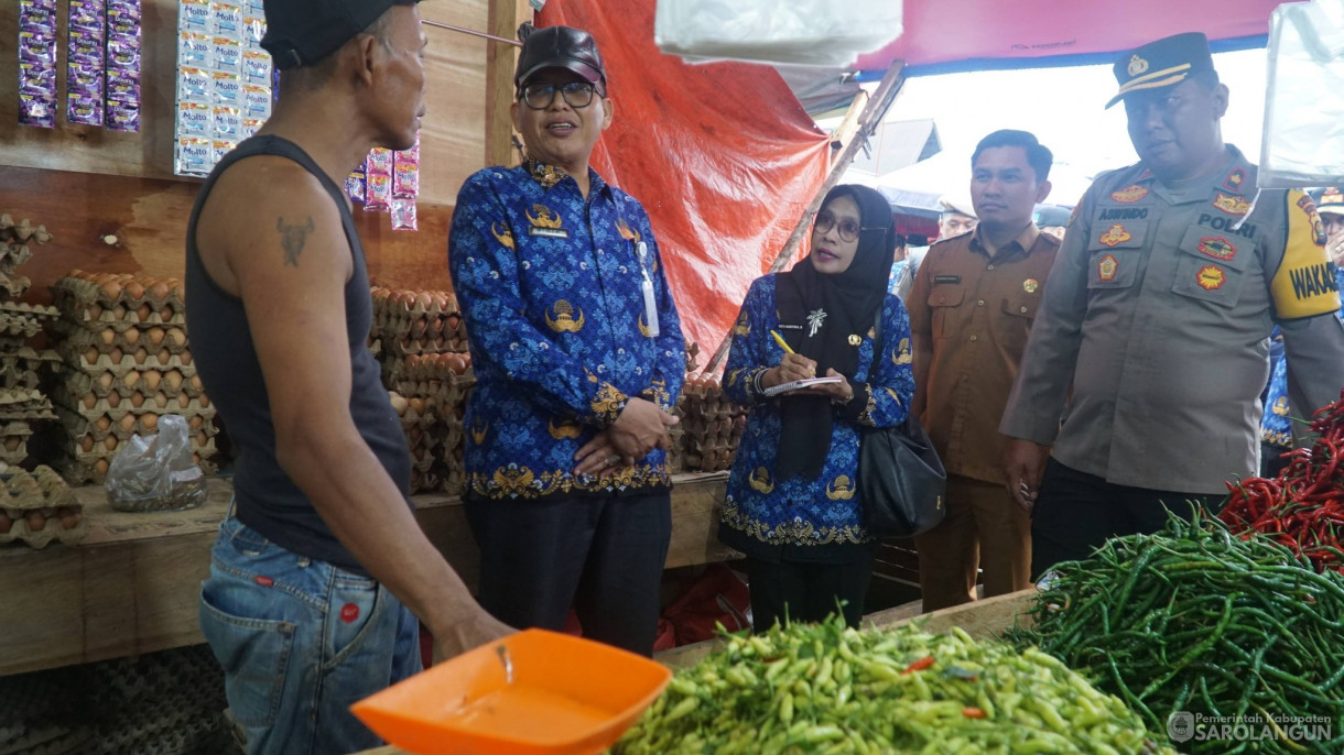 17 Maret 2026&nbsp;Sidak Pasar Menghadapi Hari Raya Idul Fitri 1447 H di Pasar Atas Sarolangun
