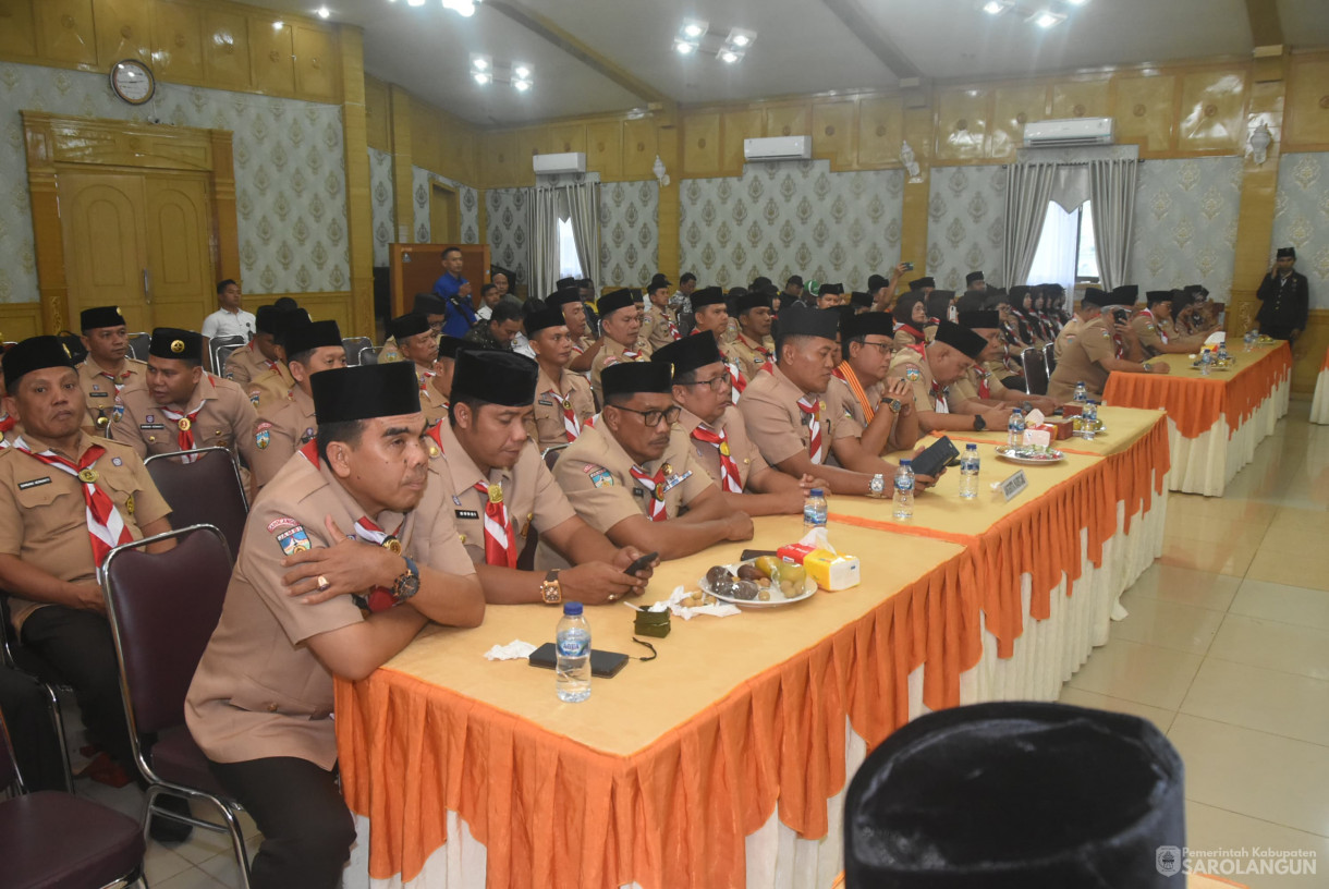 9 Juli 2025 -&nbsp;Pelantikan Ketua Majelis Pembimbing Cabang dan Wakil Ketua Majelis Cabang Gerakan Pramuka Sarolangun