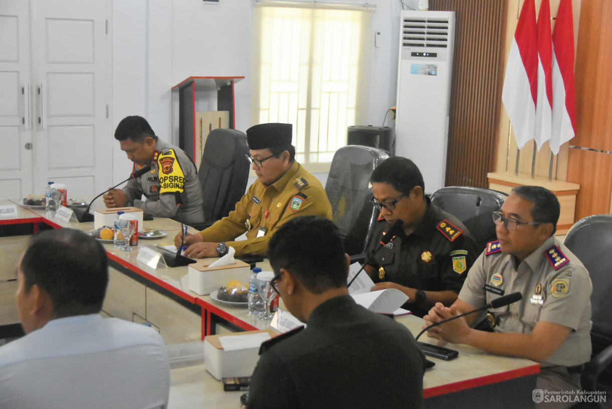 27 Agustus 20024 - Sidang Gugus Tugas Reforma Agraria Kabupaten Sarolangun Kegiatan Redistribusi Tanah T.A 2024 di Kantor BPN Sarolangun&nbsp;