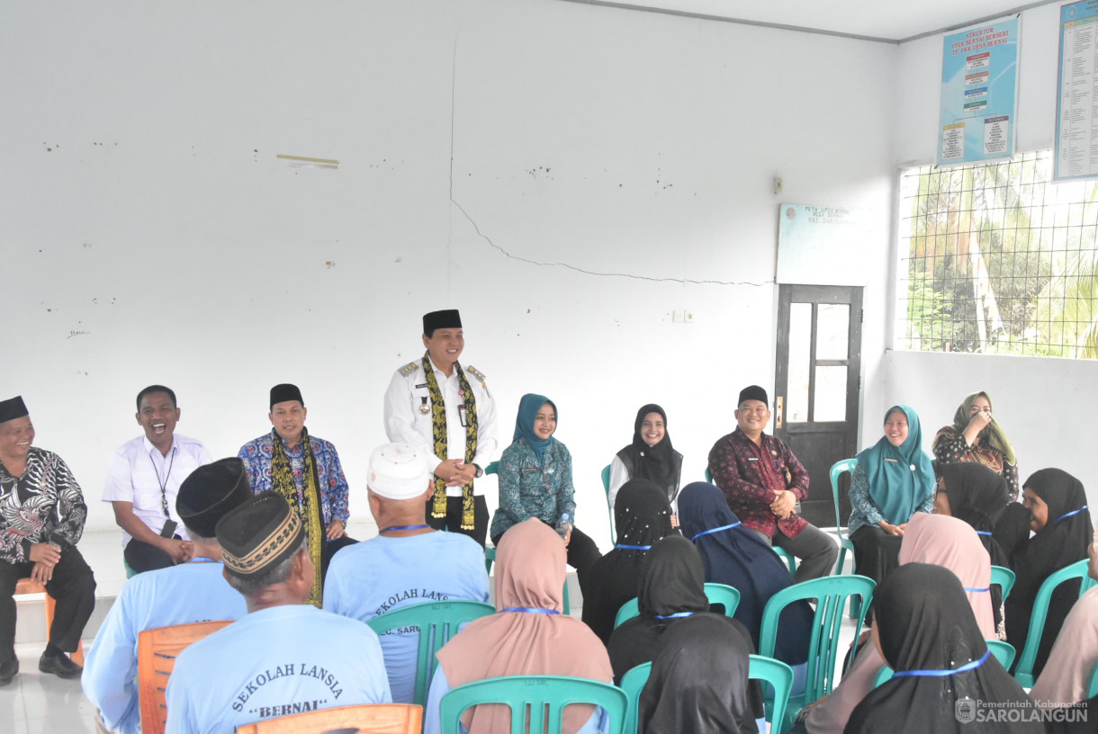 31 Juli 2024 - Launching Sekolah Lansia, Bertempat di Kantor Desa Bernai