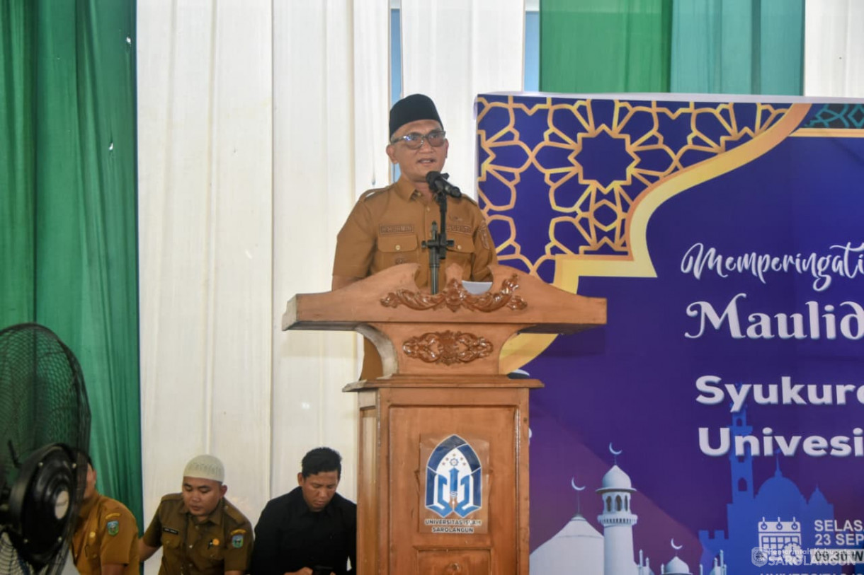 23 September 2025&nbsp; Syukuran Alih Bentuk Universitas Islam Sarolangun