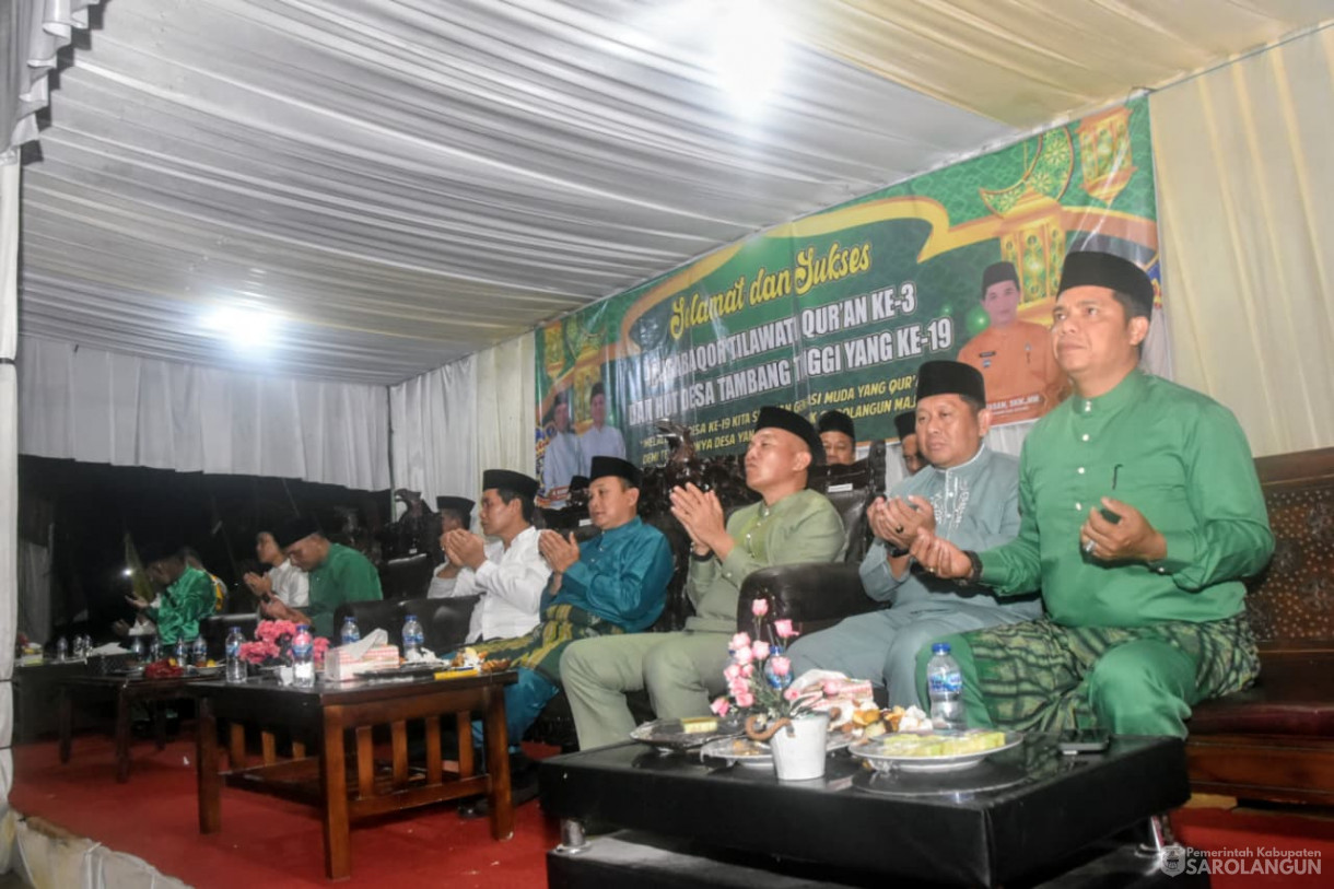 23 September 2025&nbsp; Pembukaan MTQ Ke III Tingkat Desa Tambang Tinggi dan HUT Desa Tambang Tinggi yang Ke 19 tahun