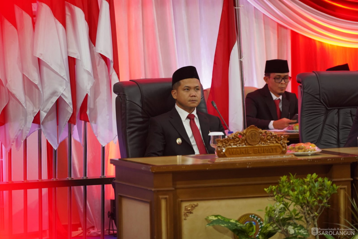 15 Agustus 2025 -&nbsp;Mendengarkan dan Menyaksikan Sidang Tahunan MPR RI Dan Pidato Kenegaraan Presidan RI Dalam Rangka HUT KE 80 Kemerdekaan RI Dalam Sidang Bersama DPR DPD RI