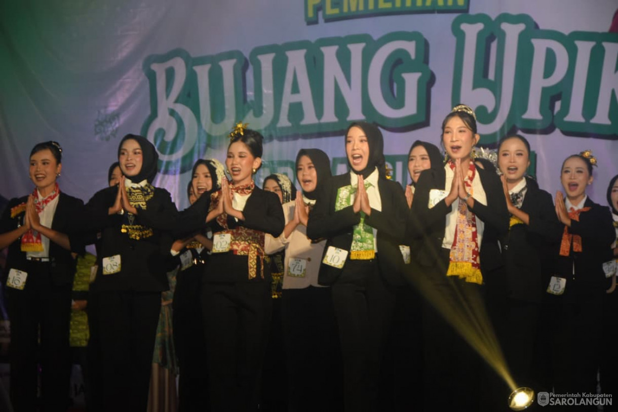 6 Oktober 2025 Pemilihan Bujang Upik Sarolangun 2025 di Lapangan Tenis Indoor KONI Sarolangun