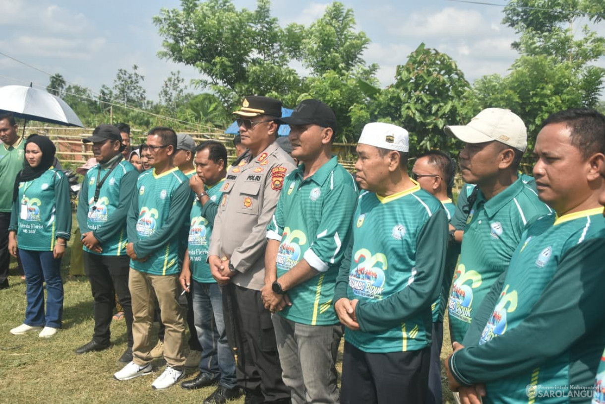 2 November 2025&nbsp; Balumbo Biduk Dalam Rangka HUT Sarolangun di Kampung Baru Kelurahan Dusun Sarolangun