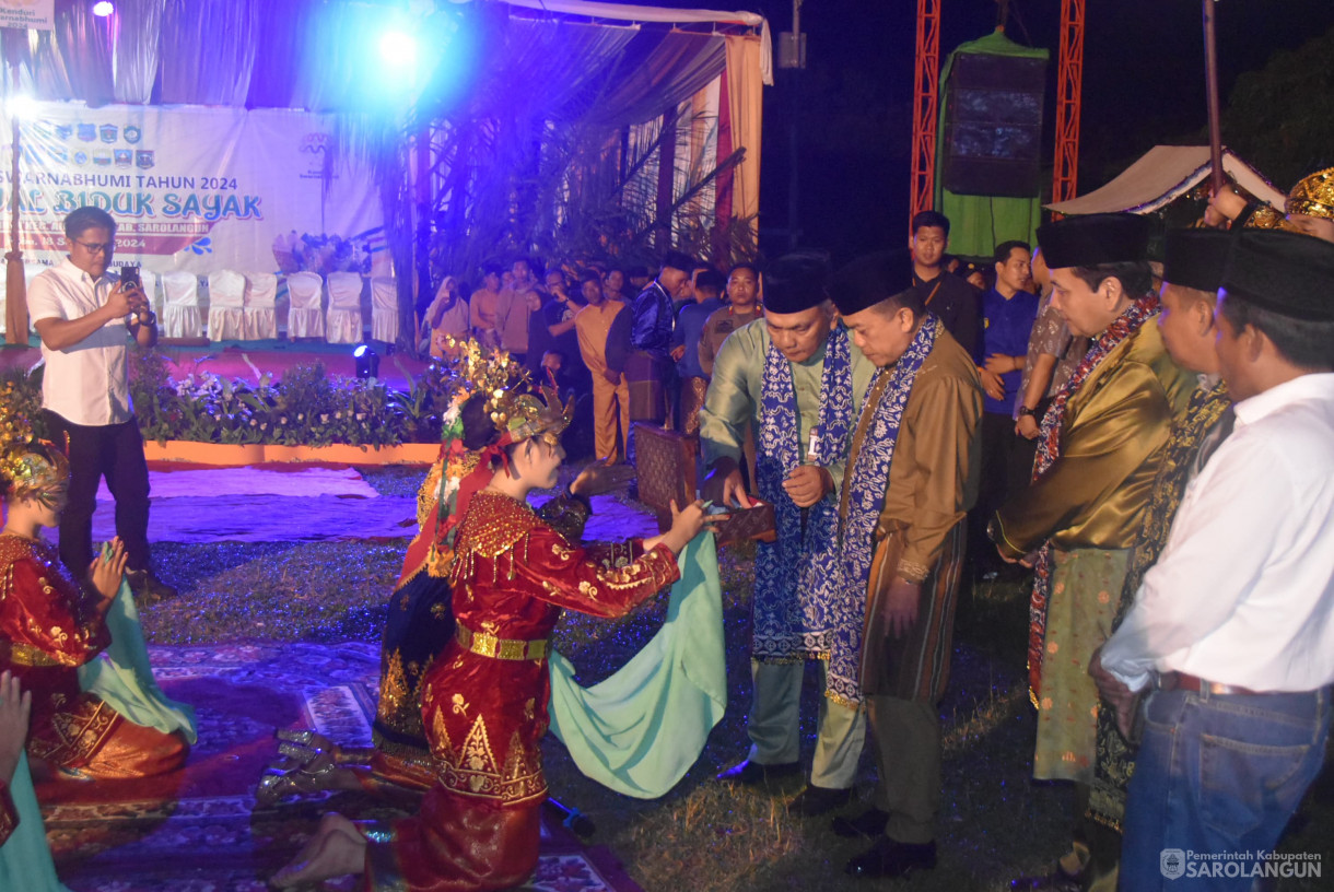 18 September 2024 -&nbsp;Kenduri Swarnabhumi Tahun 2024 Festival Biduk Sayak, Bertempat di Desa Jernih Kecamatan Air Hitam