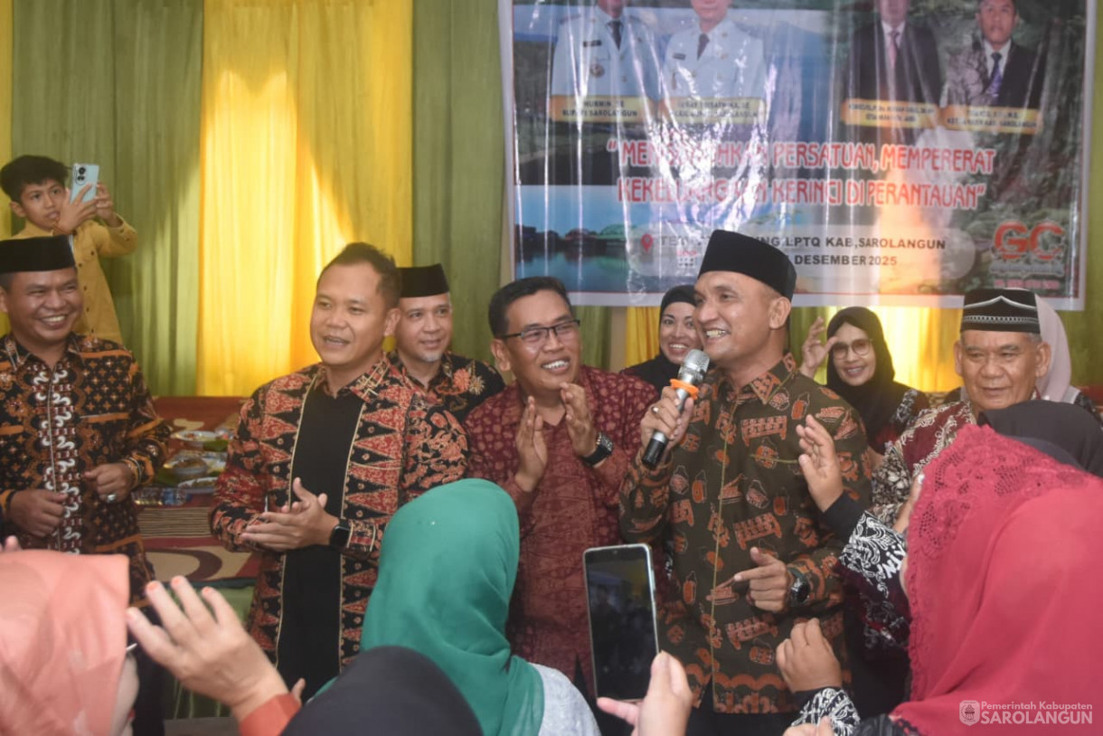 Pelantikan Pengurus Himpunan Keluarga Kerinci Nasional Kabupaten Sarolangun Masa Bakti 2025 sd 2028 di Gedung LPTQ Sarolangun