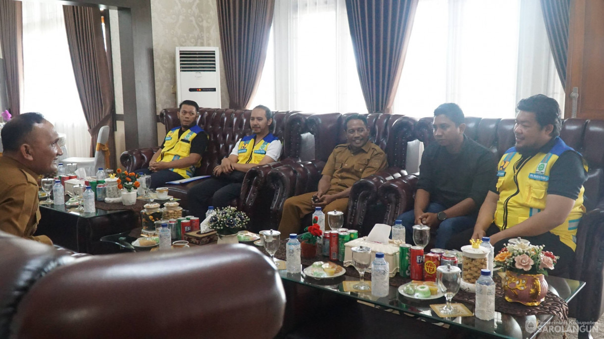 14 April 2026 Audiensi Kepala Balai Wilayah Sungai VI Jambi dengan Bupati Sarolangun terkait Pekerjaan Konstruksi dan Sosialisasi Lanjutan Irigasi D.I. Batang Asai