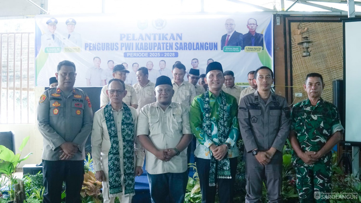 27 November 2025 Pelantikan Pengurus PWI Sarolangun Periode 2025 sd 2028&nbsp;
