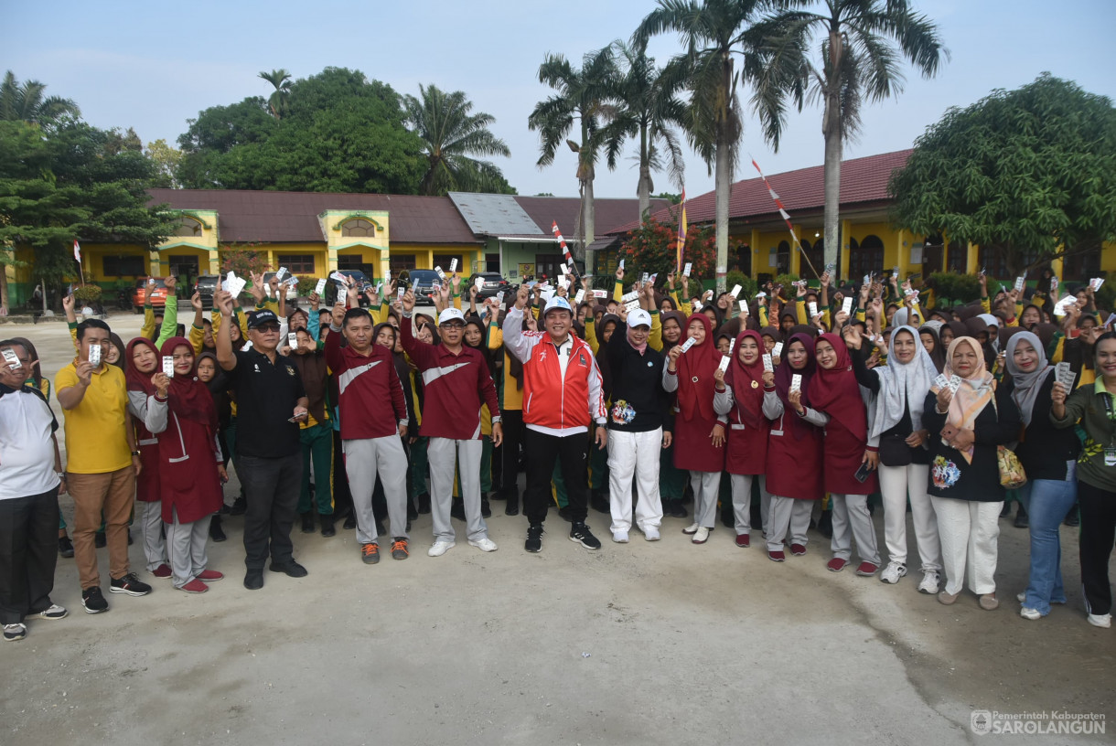 2 Agustus 2024 -&nbsp;Pemberian Tablet Tambah Darah Dan Launching Inovasi Daerah Pencegahan Stunting Jumet Drama Bertempat di MTSN Sarolangun