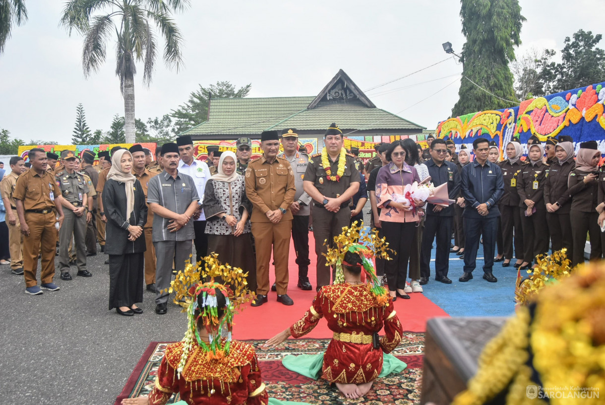 29 Juli 2025 - Penyambutan Kejari Sarolangun di Kantor Kejaksaan Negeri Sarolangun