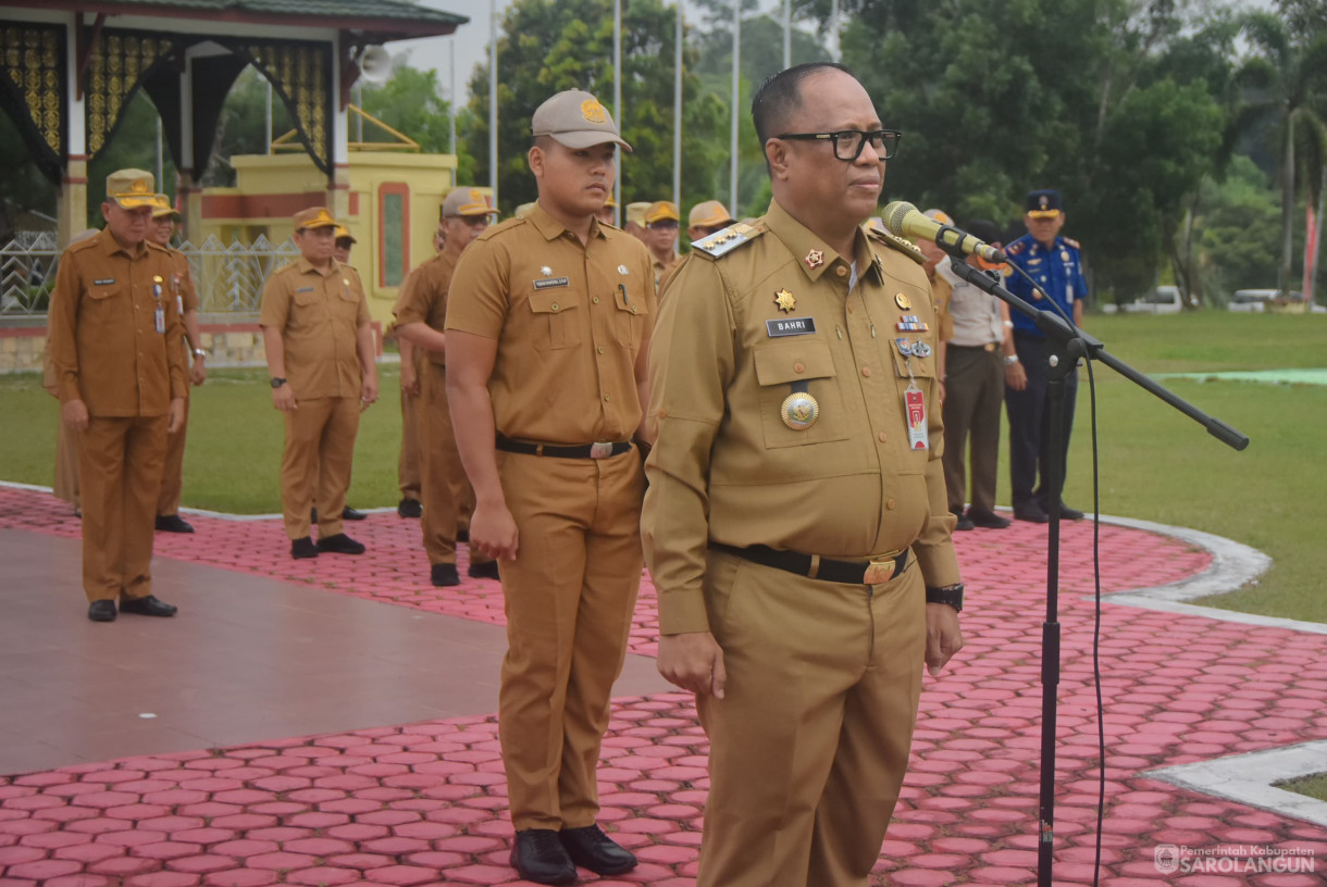 21 Oktober 2024 -&nbsp;Apel Gabungan di Lapangan Gunung Kembang Sarolangun