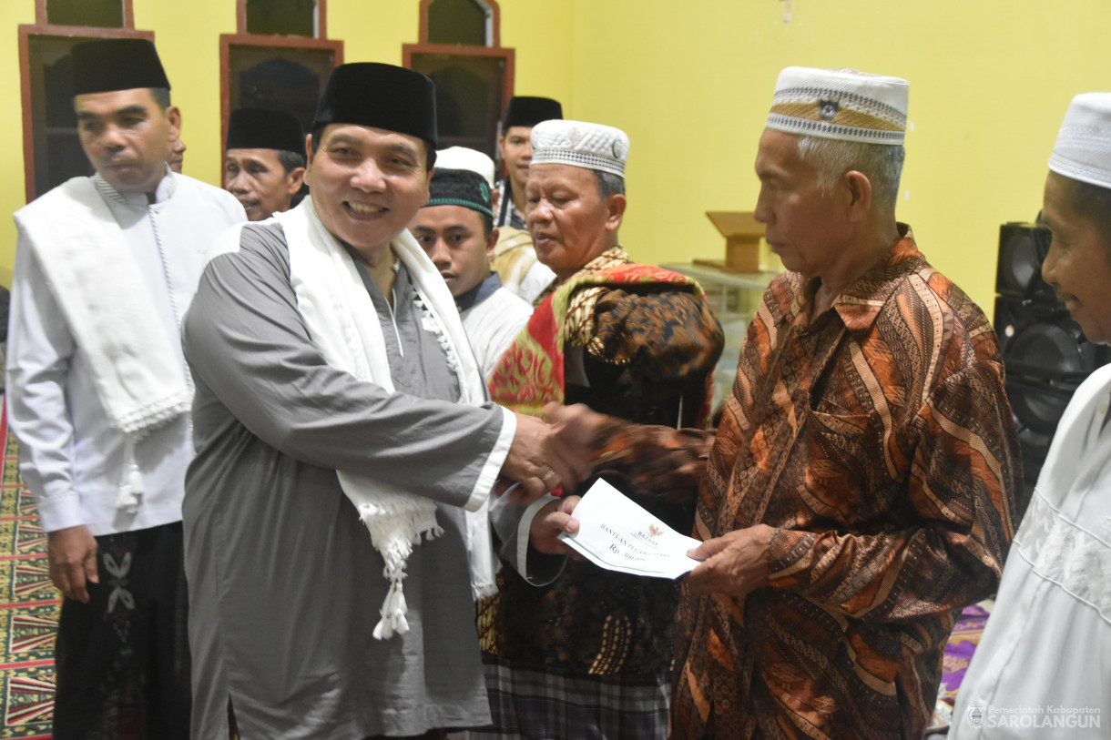 21 Maret 2024 - Safari Ramadhan Di Masjid Baitul Mukmin Desa Teluk Mancur Kecamatan Bathin VIII