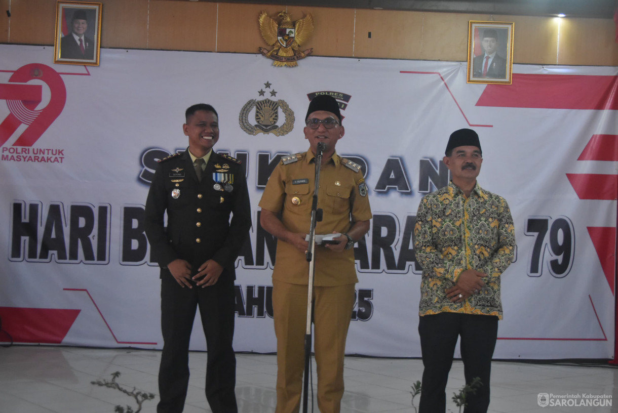 1 Juli 2025 - Ucapara dan Syukuran HUT Bhayangkara ke 79