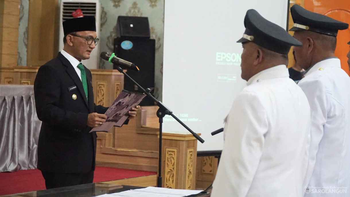 3 Maret 2026&nbsp;Pelantikan Pejabat Kepala Desa Antar Waktu Desa Jati Baru Mudo, Desa Petiduran Baru Kecamatan Mandiangin Timur, Desa Pulau Melako Kecamatan Bathin VIII dan Penjabat Kepala Desa Siliwangi Kecamatan Singkut