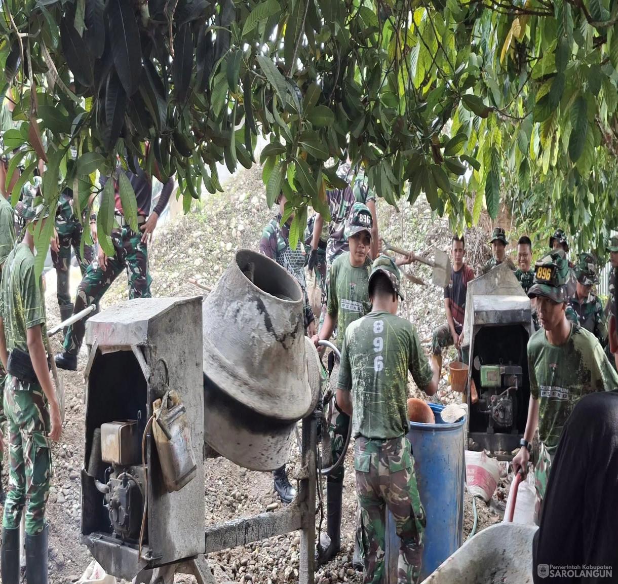 18 Juli 2026 Gotong Royong Perbaikan Jalan Karya Bakti Skala Besar di Desa Teluk Rendah, Kecamatan Cermin Nan Gedang