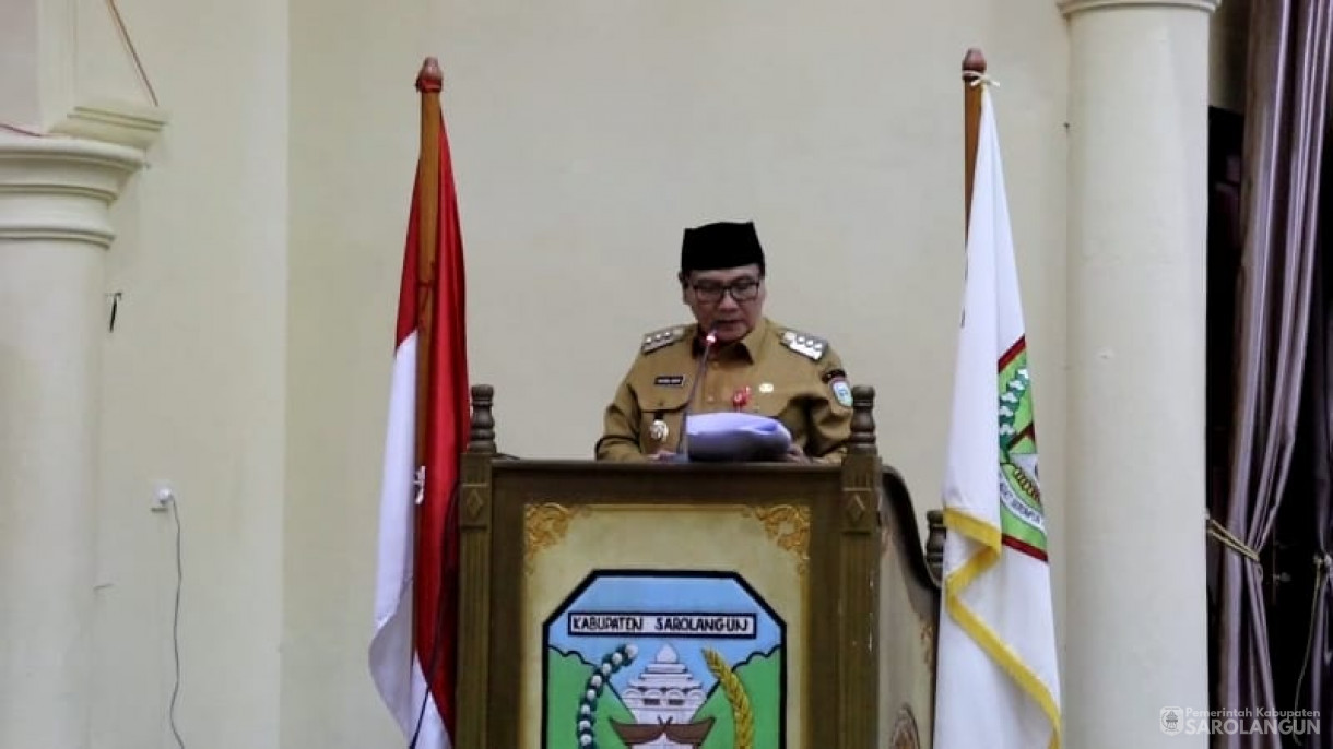 01 April 2024 - Rapat Paripurna Tingkat I Penyampaian LKPJ Bupati Sarolangun Tahun 2023, Penyampaian Hasil Reses Tahap 1 DPRD Kab.Sarolangun Tahun 2024 Dan Pembentukan 