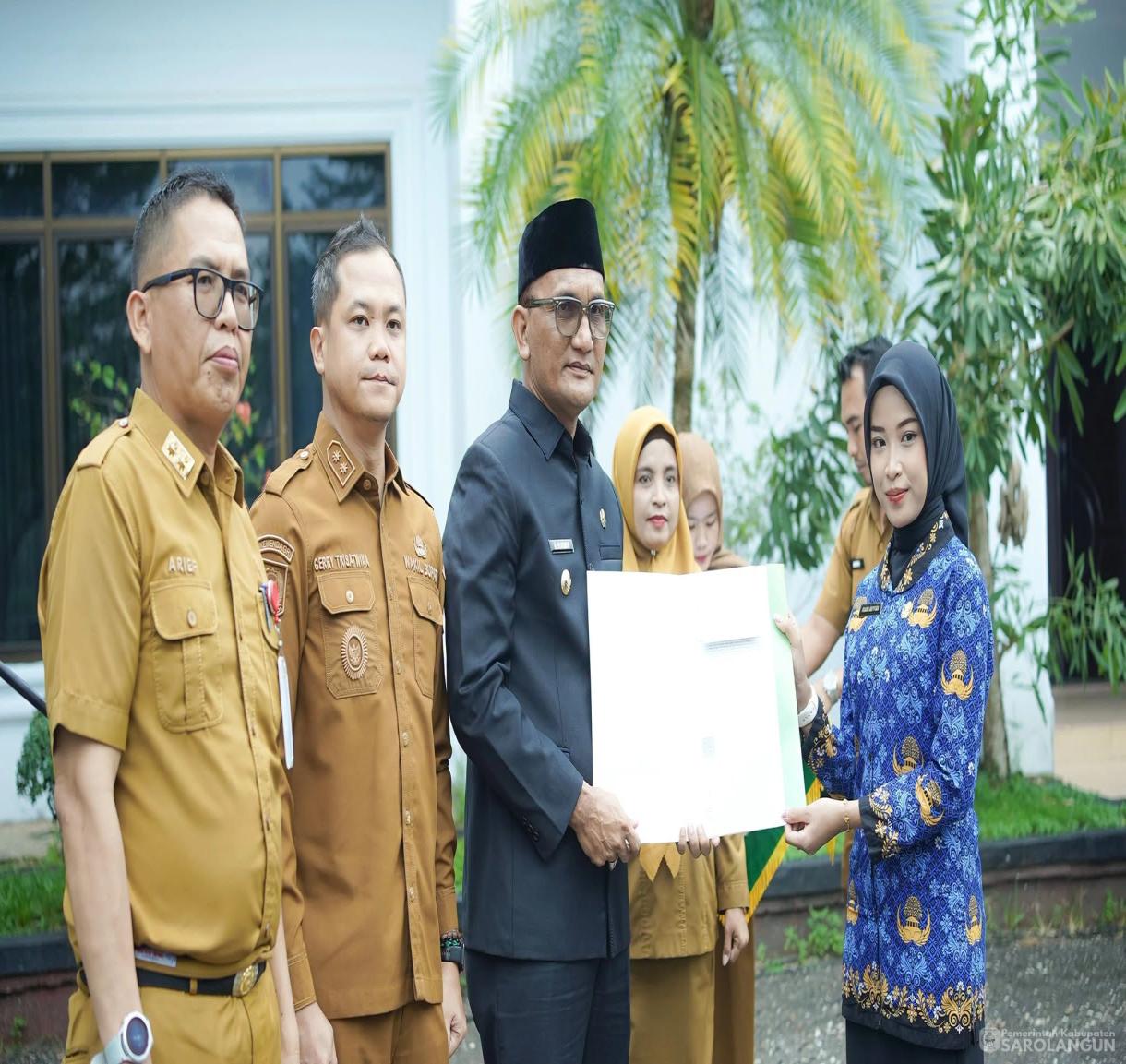 22 Juni 2026 Penyerahan Surat Keputusan PNS dan Pengambilan Sumpah PNS Formasi Tahun 2024 di Lingkungan Pemerintah Kabupaten Sarolangun