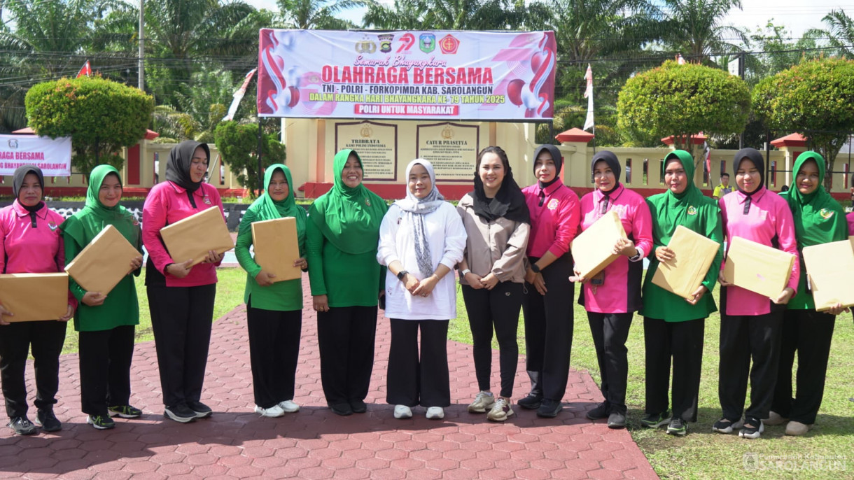 20 Juni 2025 - Bupati Sarolangun Hurmin Hadiri Olahraga Bersama Sambut HUT Bhayangkara ke 79 Tahun 2025&nbsp;