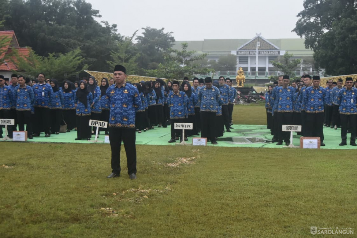 17 November 2025&nbsp; Apel Gabungan Sekaligus Praktek SERUT 17 PENTING di Lingkungan Pemerintah Kabupaten Sarolangun