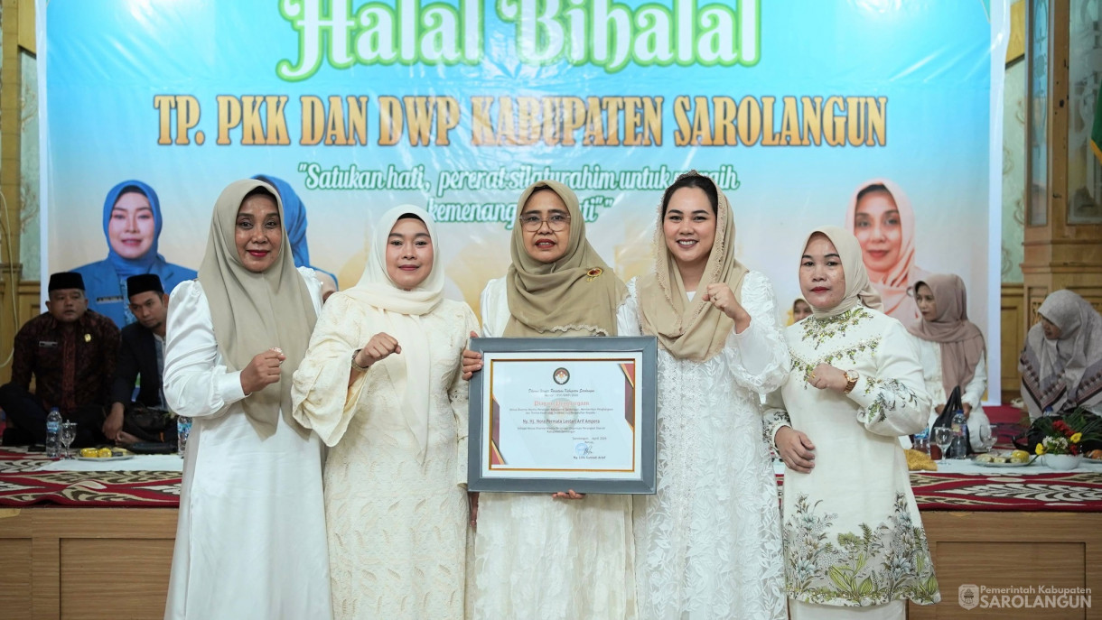 2 April 2026&nbsp;Silaturahmi TP PPK dan Dharma Wanita Kabupaten Sarolangun
