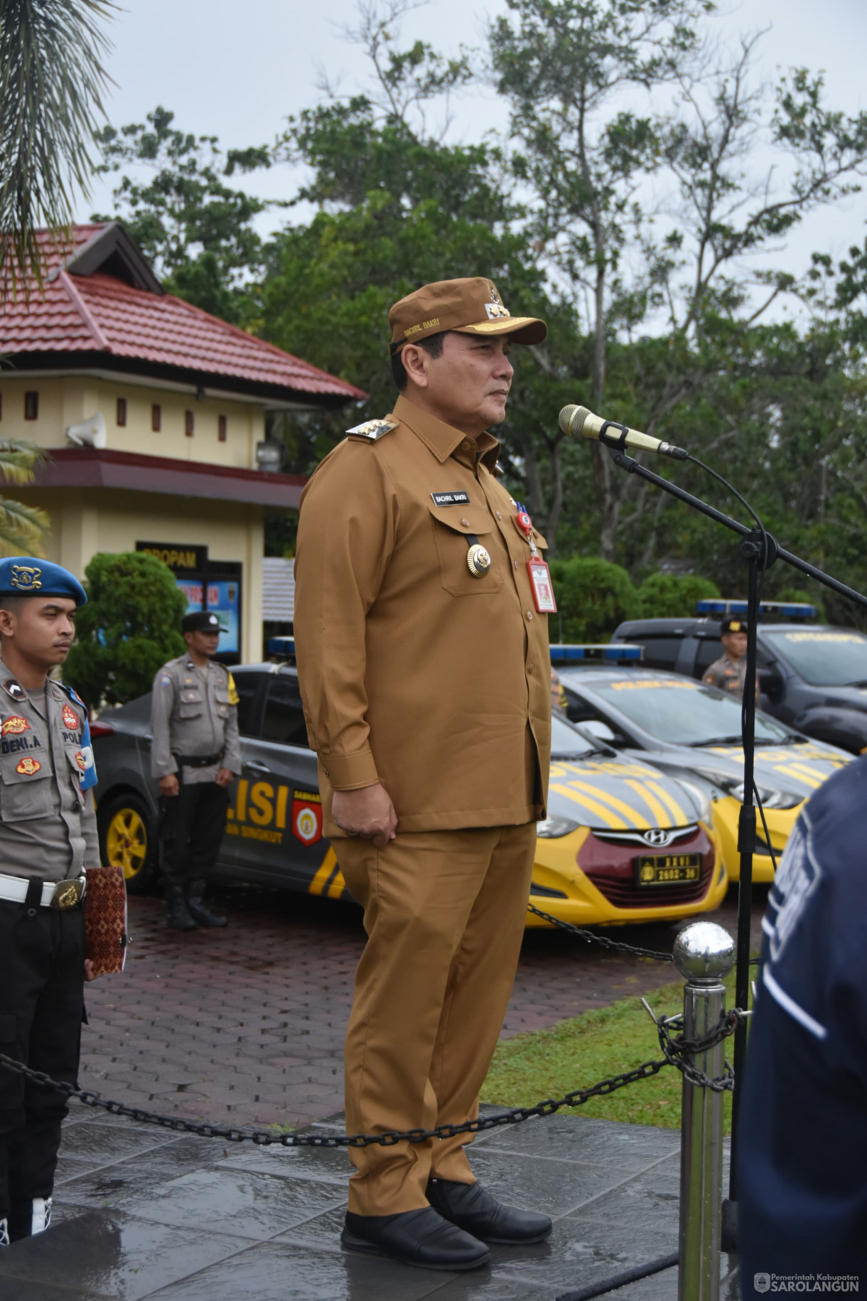 21 Desember 2023 - Apel Gelar Pasukan Operasi Kepolisian Terpusat Lilin 2023 Dalam Rangka Pengamanan Natal Tahun 2023 Dan Tahun Baru 2024