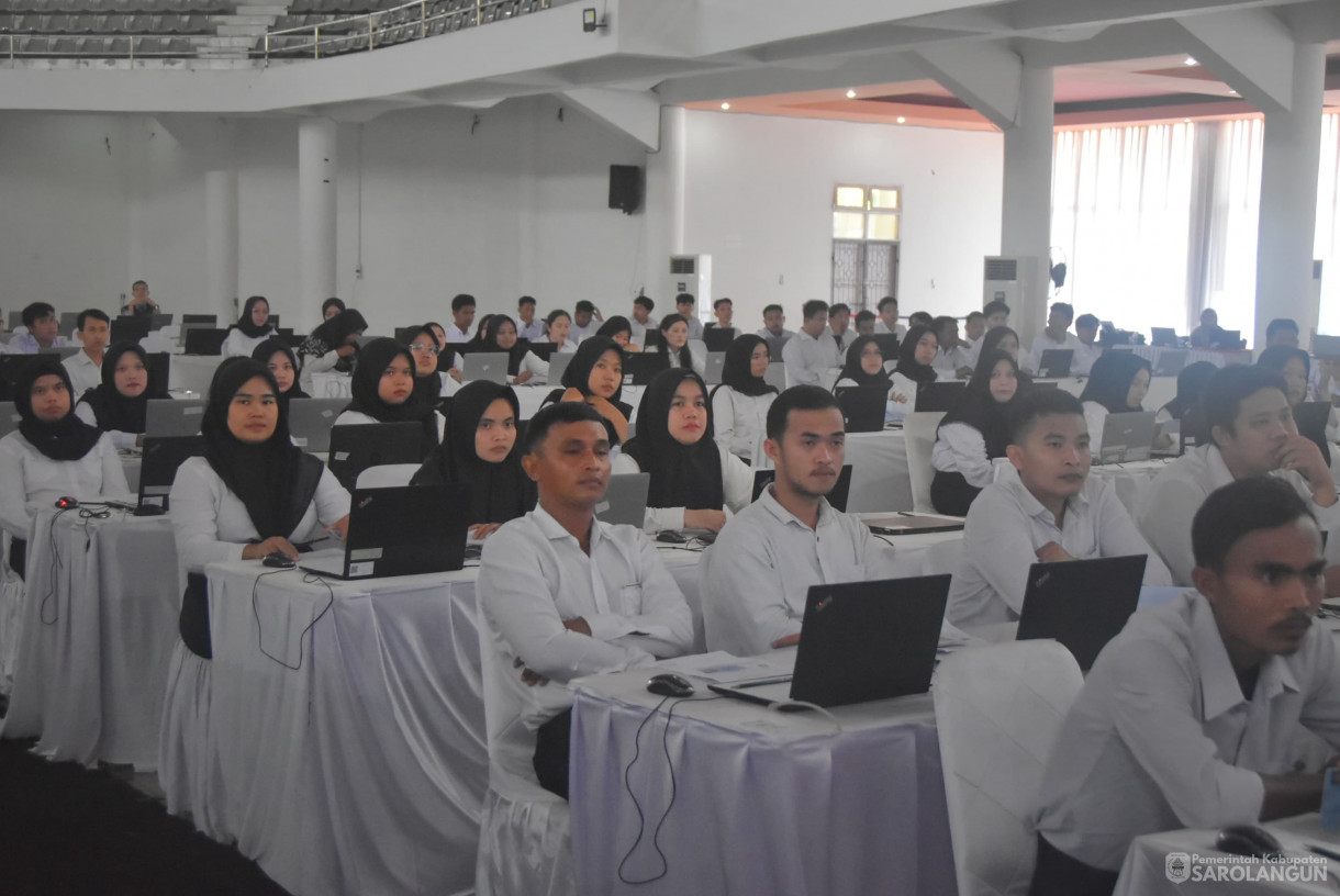 26 Oktober 2024 -&nbsp;Monitoring Pelaksanaan Tes SKD CPNS Pemerintah Kabupaten Sarolangun, Bertempat di Balairung Universitas Jambi