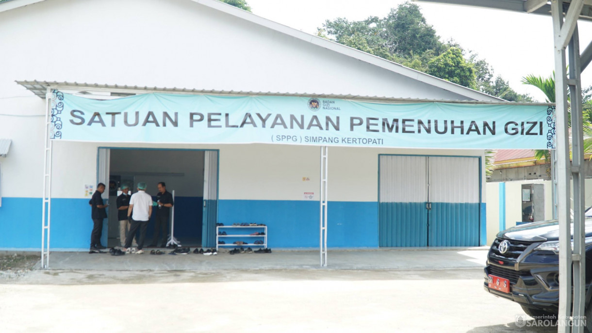 4 Januari 2026 Peninjauan SPPG Yayasan Sinar Makmur Desa Kertopati Kecamatan Mandiangin