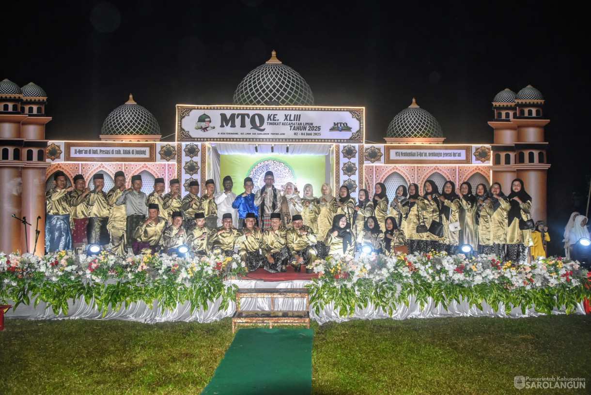 3 Juni 2025 -&nbsp;Pembukaan MTQ Tingkat Kecamatan Limun