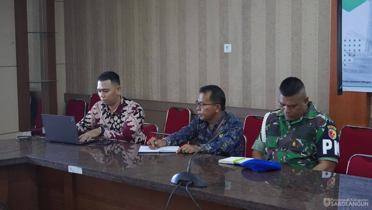 12 Maret 2026&nbsp;Rapat Forkopimda membahas Isu isu aktual Daerah Kab Sarolangun