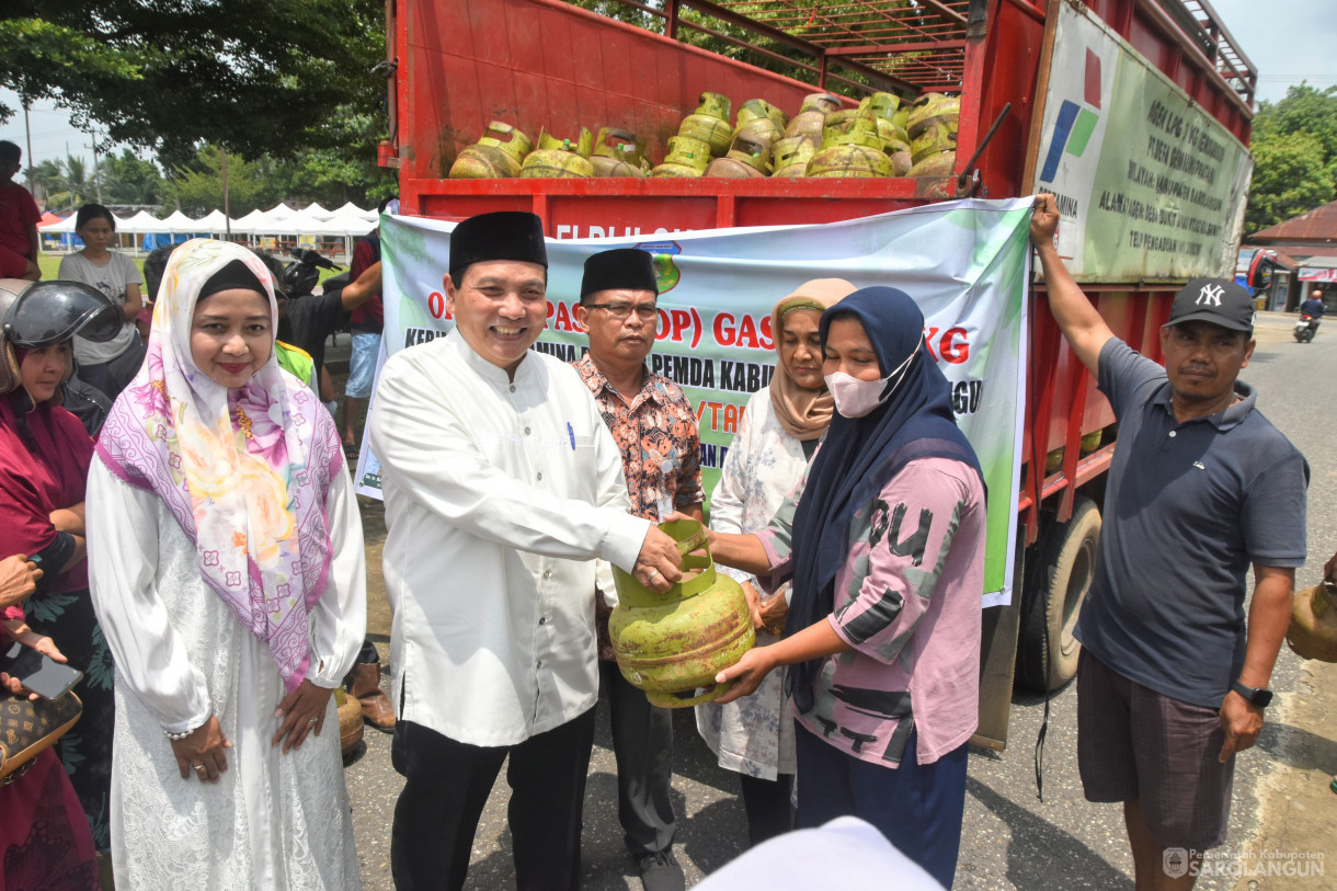 16 Maret 2024 - Operasi Gas Elpiji Murah Di Laman Basamo Dan Kelurahan Beringin Sari