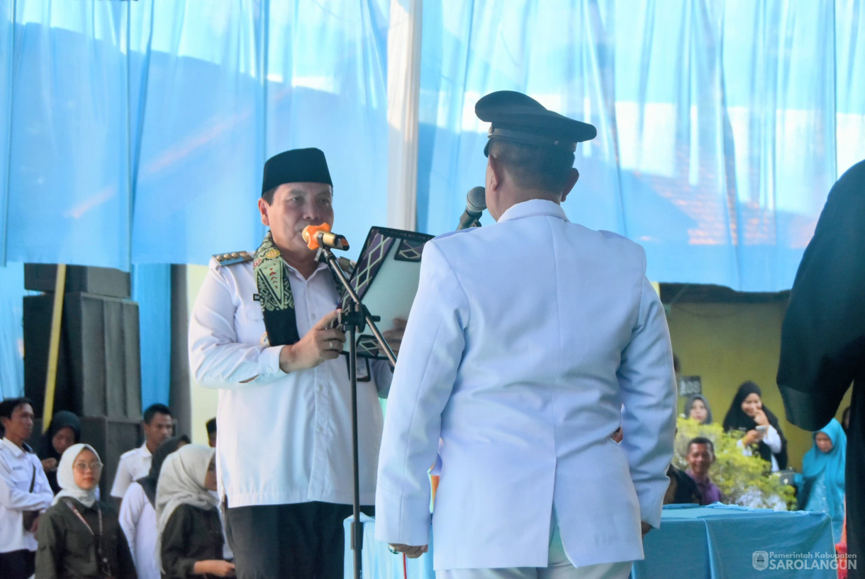 18 September 2024 - Peresmian Desa Persiapan Sido Mukti Dan Pelantikan Kepala Desa Persiapan Sido Mukti Kecamatan Singkut&nbsp;