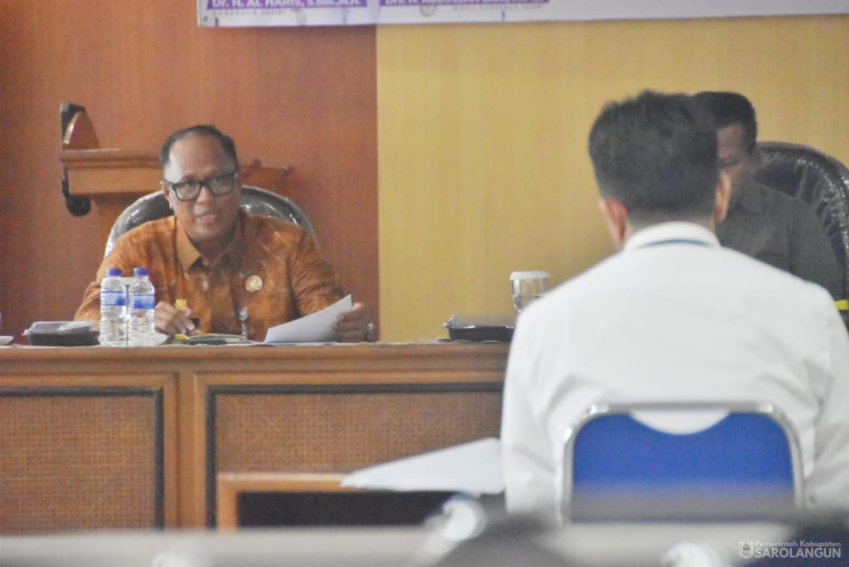 13 Desember 2024 - Penulisan Makalah Dan Wawancara Peserta Seleksi Terbuka JPT Pratama Di Lingkungan Pemerintah Provinsi Jambi, Bertempat di Kantor BPKSDM Provins