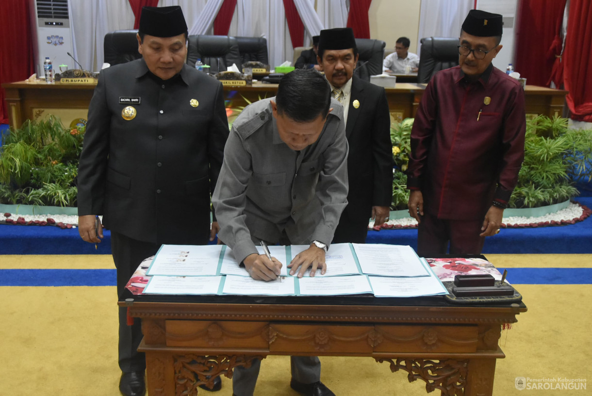 16 Agustus 2024 -&nbsp;Rapat Paripurna Tingkat 2, Bertempat di Gedung DPRD Kabupaten Sarolangun