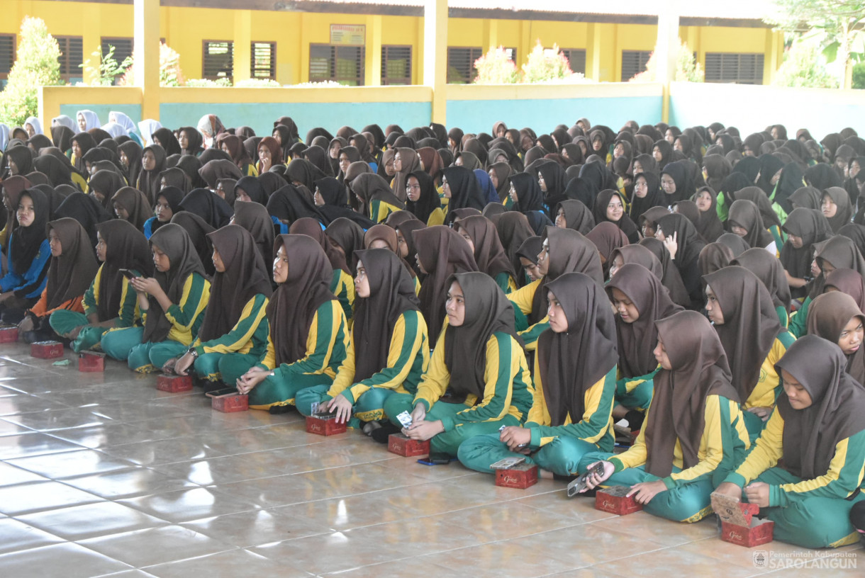 2 Agustus 2024 -&nbsp;Pemberian Tablet Tambah Darah Dan Launching Inovasi Daerah Pencegahan Stunting Jumet Drama Bertempat di MTSN Sarolangun