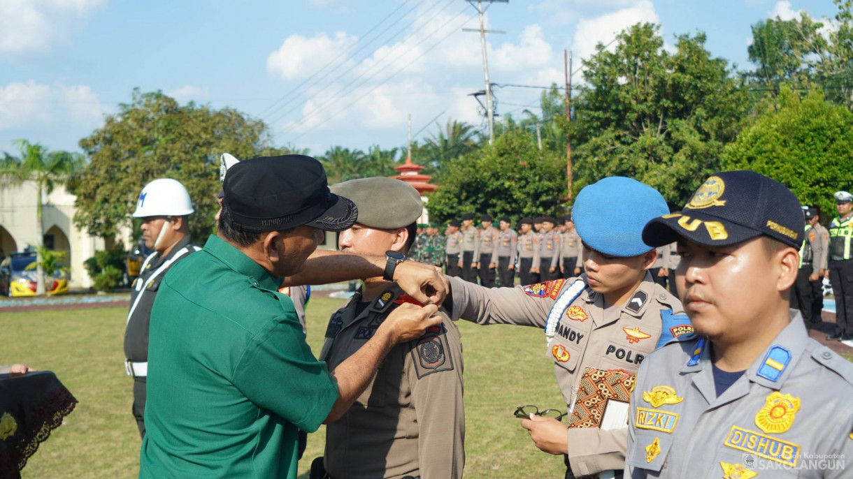 12 Maret 2026&nbsp;Apel Gelar Pasukan Operasi Ketupat 2026 di Lapangan Polres Sarolangun