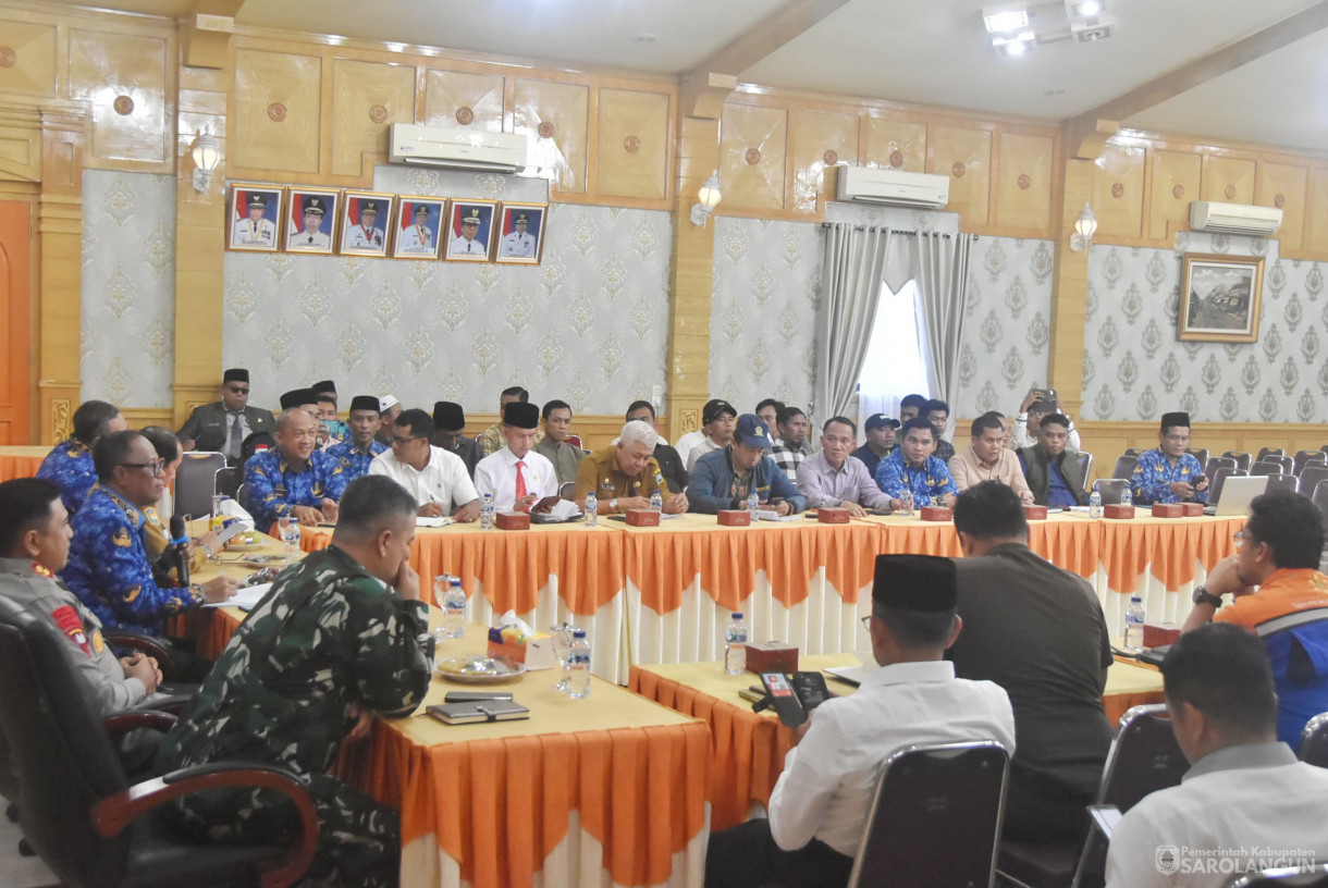 28 Oktober 2024 -&nbsp;Rapat Koordinasi Membahas Isu Strategis Aktifitas Penambangan Dan Angkutan Batubara di Kabupaten Sarolangun, Bertempat di Aula Utama Kantor Bupati Sarolangun