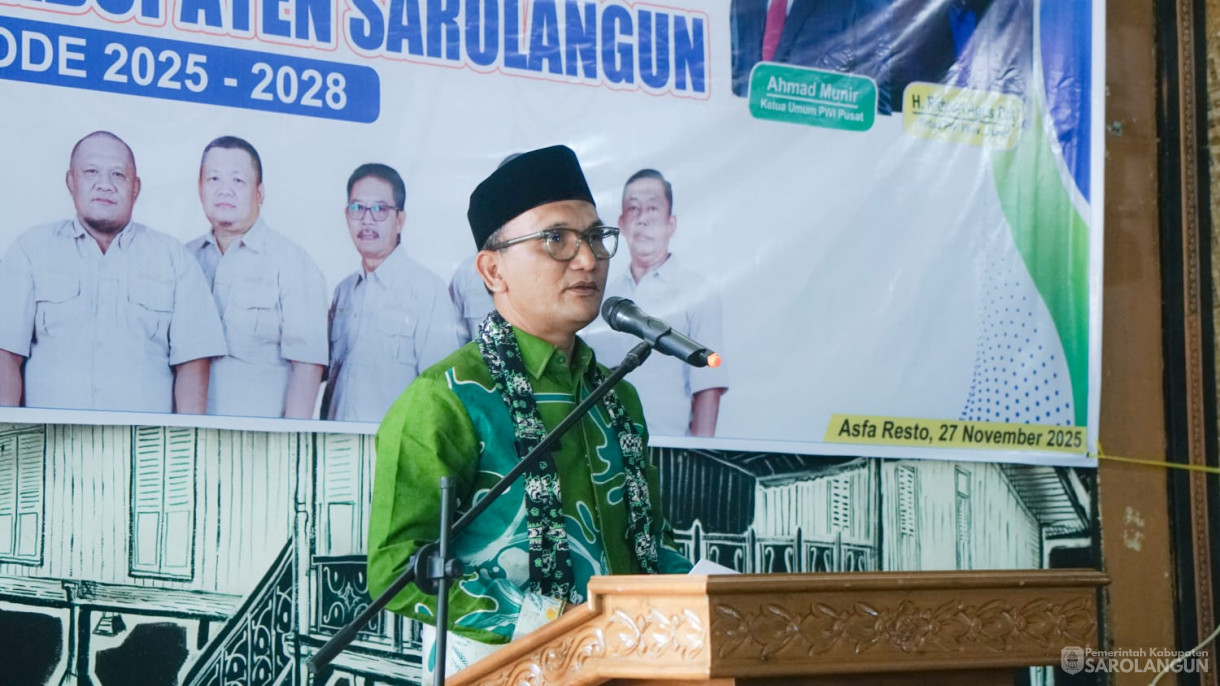 27 November 2025 Pelantikan Pengurus PWI Sarolangun Periode 2025 sd 2028&nbsp;