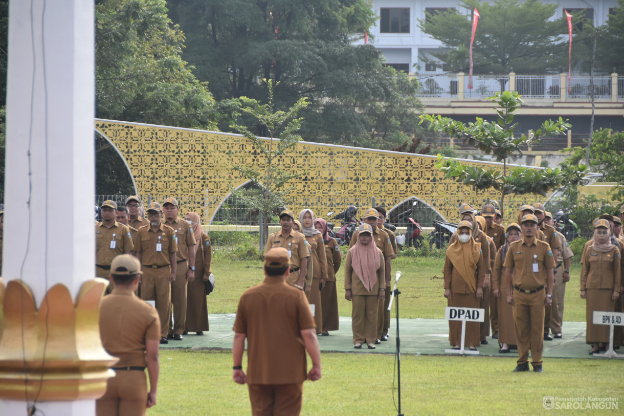 15 Januari 2024 - Apel Gabungan Di Lapangan Gunung Kembang Sarolangun