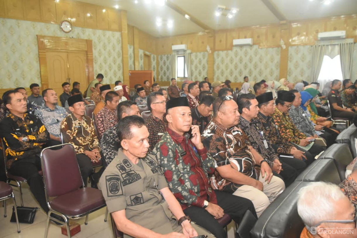 6 November 2025&nbsp; Pembukaan Secara Resmi Kegiatan Sosialisasi Peraturan Pencegahan Korupsi di Kabupaten Sarolangun