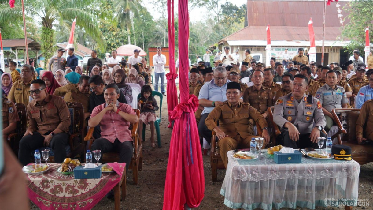 9 Februari 2026 Peresmian Jalan Singkut 7 Kecamatan Pelawan