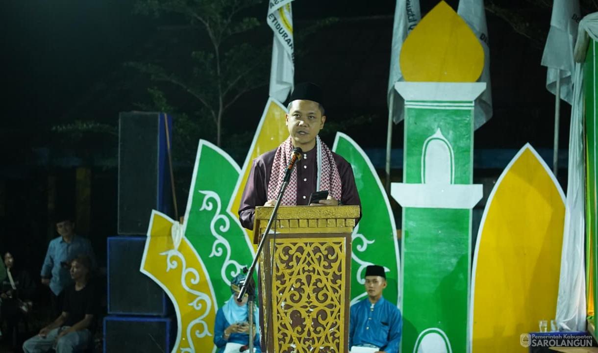 22 Juni 2026 Wakil Bupati Sarolangun Membuka Secara Resmi Musabaqah Tilawatil Quran ke III Tingkat Kecamatan Mandiangin Timur di Lapangan Desa Meranti Baru