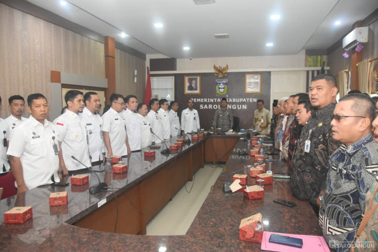 Penandatanganan Kerjasama Antara Pemerintah Kabupaten Sarolangun dengan Kantor Wilayah Direktorat Jenderal Imigrasi Jambi