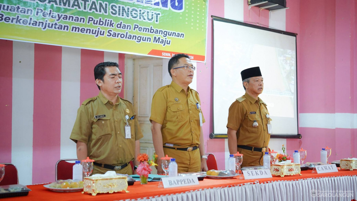 26 Januari 2026&nbsp;Musrenbang Kecamatan Singkut