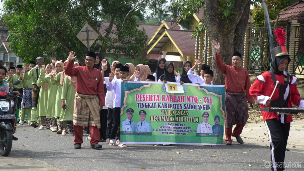 30 Juni 2025 - Pawai Taaruf MTQ Tingkat Kabupaten Sarolangun