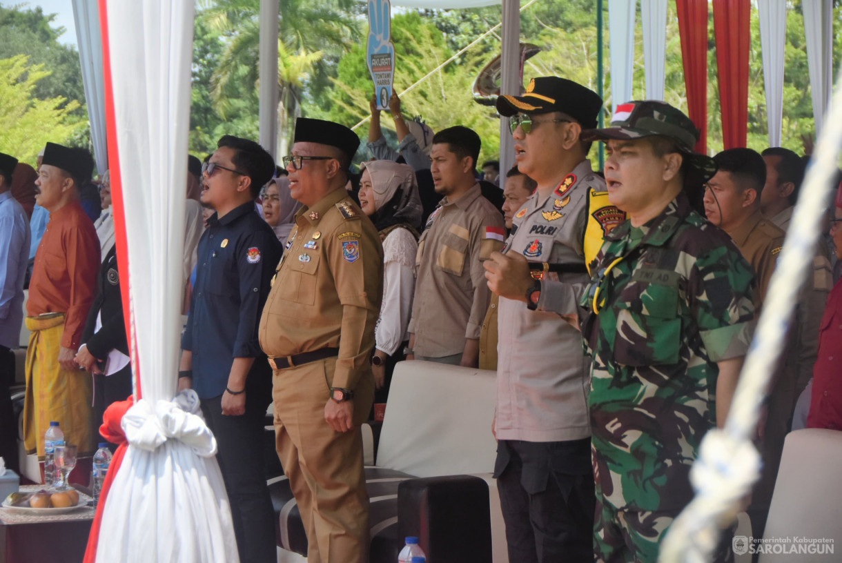 24 September 2024 -&nbsp;Deklarasi Kampanye Damai&nbsp; Pemilihan Bupati Dan Wakil Bupati Sarolangun Tahun 2024, Bertempat di Lapangan Gunung Kembang Sarolangun